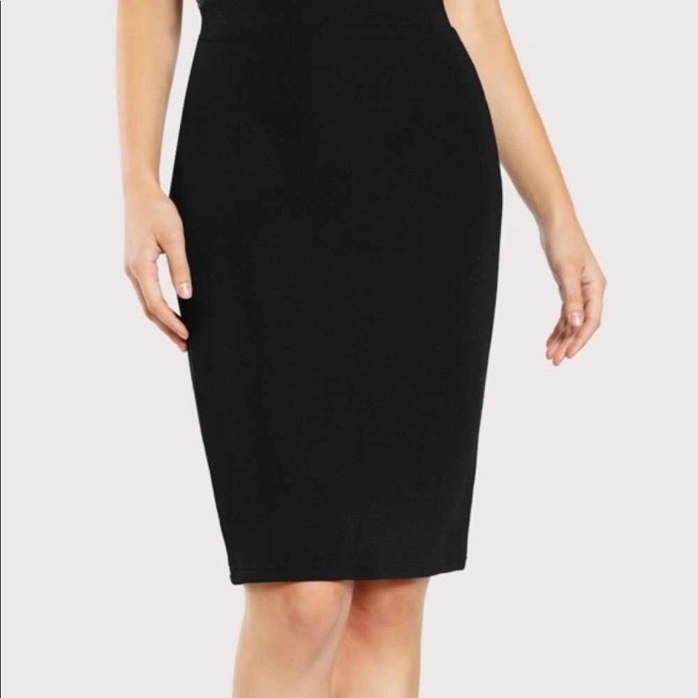 Apt 9 black pencil skirt